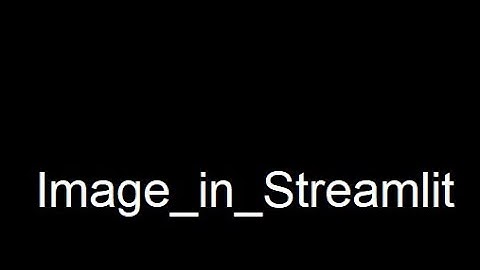 Image in Streamlit