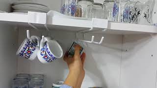 Portatif Fincan Bardak Askılığı