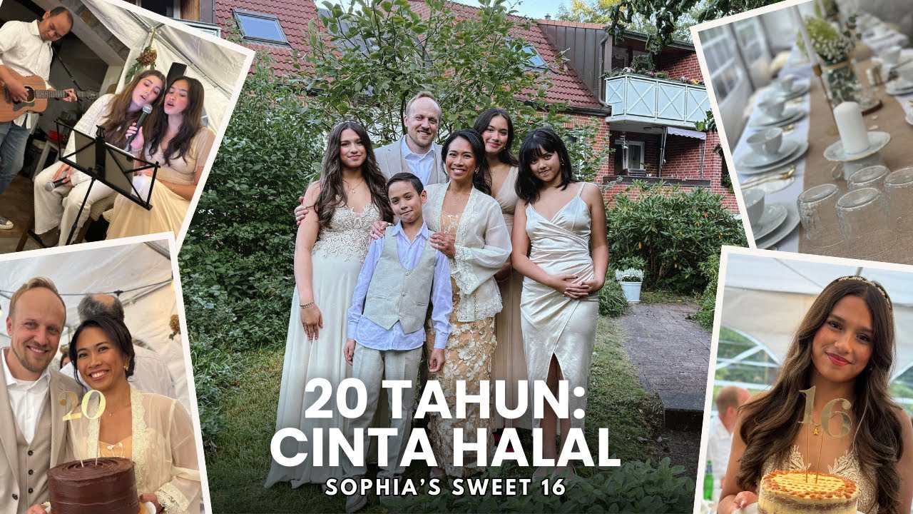 20 Tahun Cinta Halal | Sophia's Sweet 16