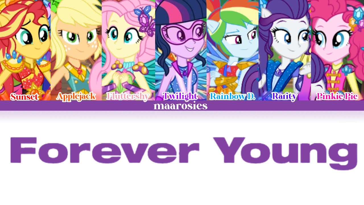 MLPEG Forever Young - BLACKPINK Lyrics | How would