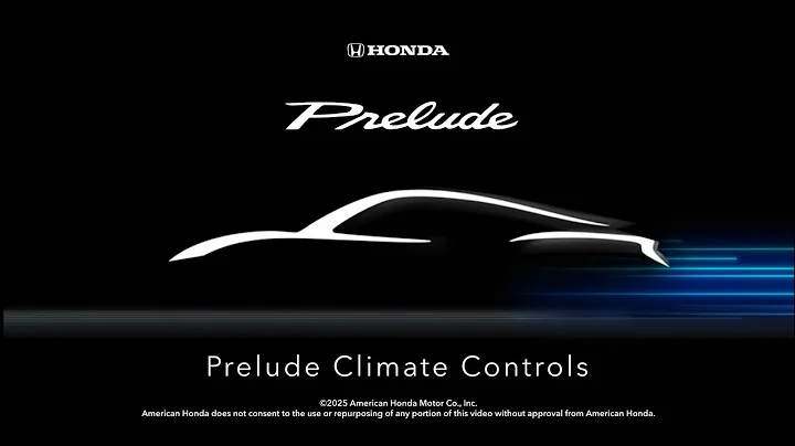 The All-New Prelude: How to Use the Climate Controls