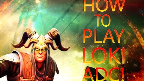 Smite: HOW to PLAY "ADC" LOKI!! (Tutorial/Explanation)