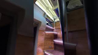 Menuju Interior Mewah Bus Rosalia Indah Double Decker bus rosaliaindah shorts shorts