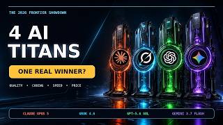 Claude Opus 5 vs GPT-5.6 Sol vs Grok 4.6 vs Gemini 3.7 Flash — The Real Winner