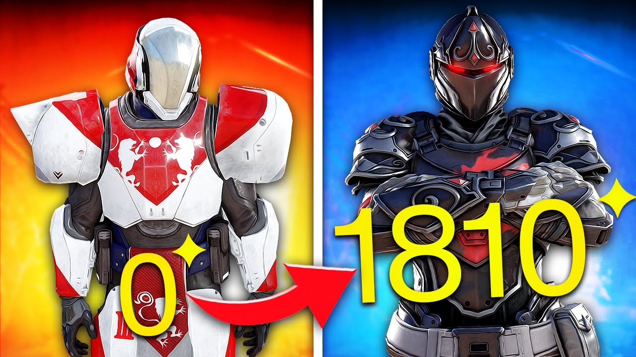 Destiny 2 - Free to Play to Max Level (1810) FAST - YouTube