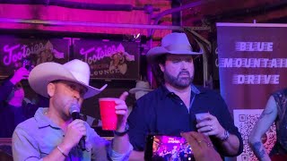 Randy Houser & Justin Moore surprise performance at Tootsie's in Nashville  - February 27, 2024