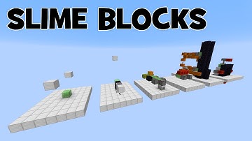 Slime Blocks for Beginners