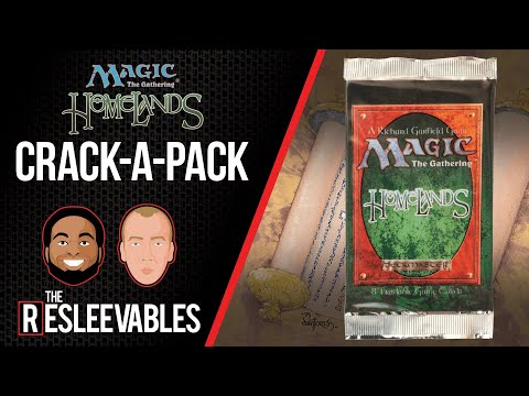 Homelands | Crack-A-Pack #7 | Magic: The Gathering History MTG - YouTube