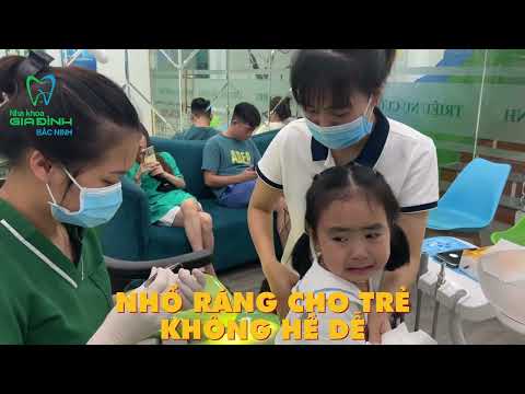 Video NHỔ RĂNG CHO TRẺ NHỎ KHÔNG HỀ DỄ DÀNG - youtube