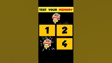 Memory Test : Guess The Correct One ! | Memory Puzzles and Riddles | #shorts #viral #paheliyan