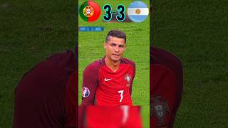 The Day Ronaldo Destroyed Messis Carrierportugal Vs Argentina