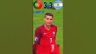 The Day Ronaldo Destroyed Messi's Carrier🥶Portugal vs Argentina#portugal#ronaldo#messi#argentina#cr7