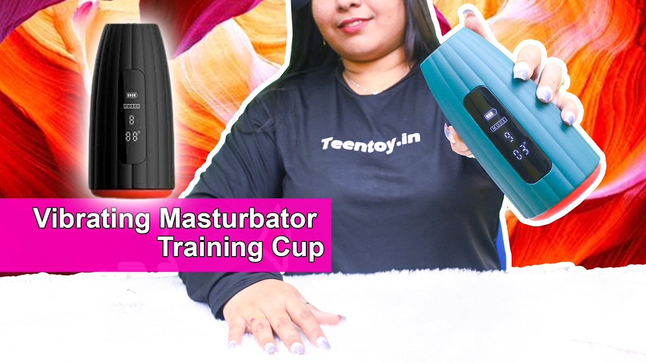 Vibrating Male Masturbator Training Cup | Teentoy