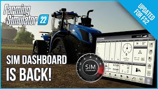 Sim Dashboard Updated for Farming Simulator 22 Already! screenshot 5