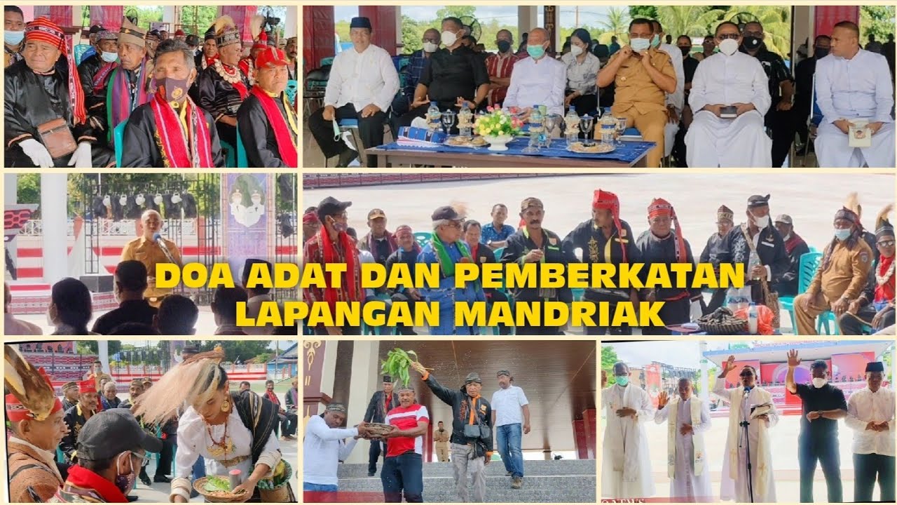 MTQ NEWS // Doa Adat dan Pemberkatan Lapangan Mandriak Oleh Tetua Adat dan Para Pimpinan Agama