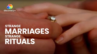 Delve Into The Bizzare World of Unusual Matrimonies | Strange Rituals Promo | Discovery+