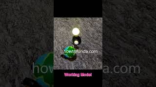 solar eclipse - lunar eclipse working model - science project - shorts - diy - howtofunda