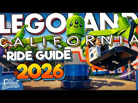 All 27 LEGOLAND California Rides 2026 | EVERYTHING You Need to Know