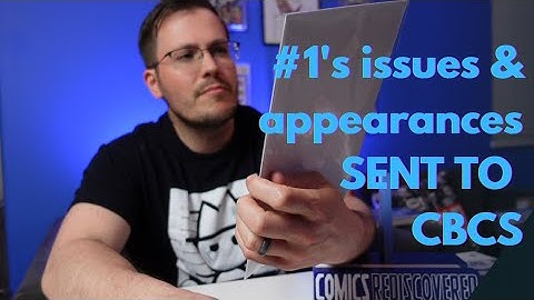 Sending 1st appearances and issues to CBCS