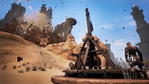 Conan Exiles: Siege weapon work in progress
