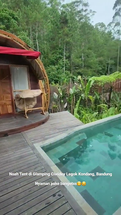 Noah Tent di Glamping Ciwidey Legok Kondang, Bandung