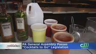Pennsylvania General Assembly Passes Cocktails To Go Legislation