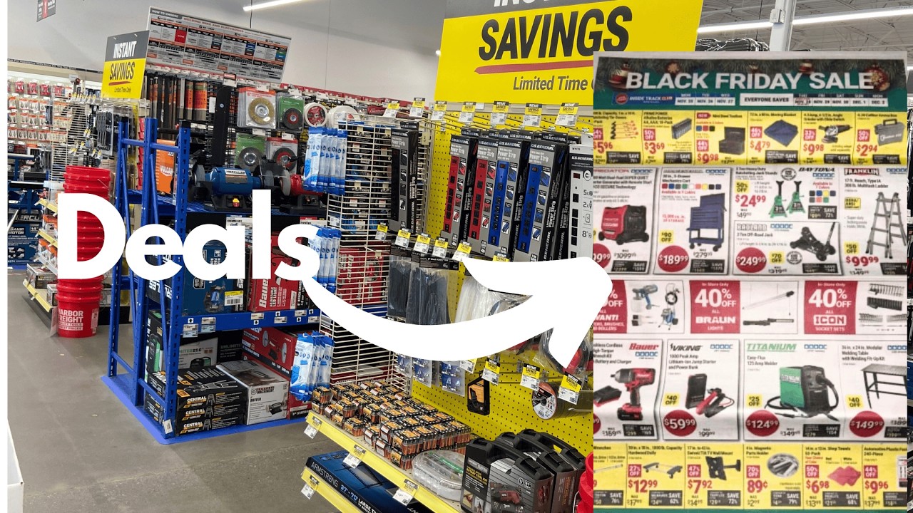 Leaked harbor freight black friday ad deals 2024 youtube