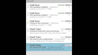 Android GMail 4.2.1 Refresh Button Doesn't Work on Searches, Searches Can't be Refreshed