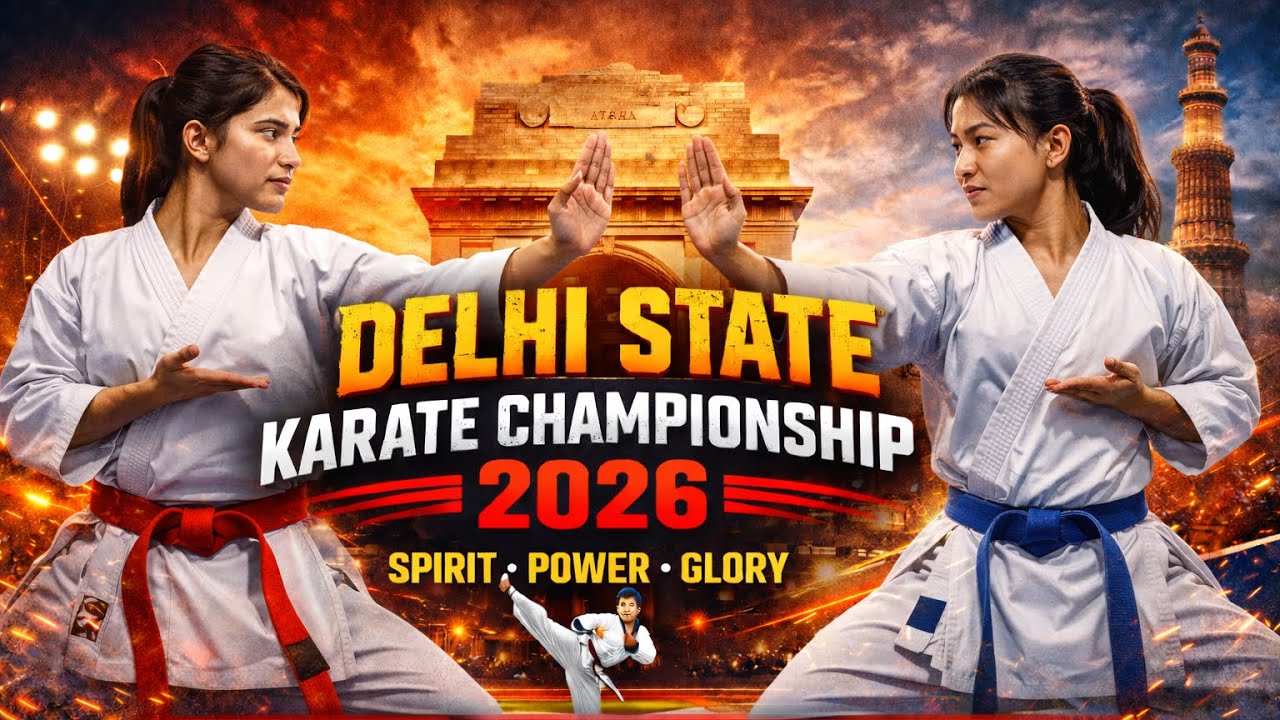 Delhi state karate championship 2026 :- kata event - females ( all category ) 