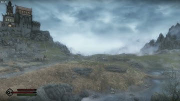 Skyrim SE flashing coloured lights