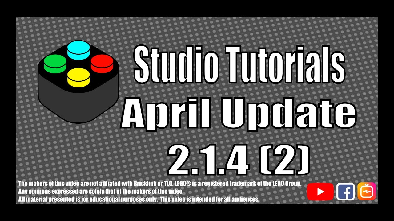 Studio Tutorials - April Update v2.1.4 (2) - Improved 3D Tool available ...