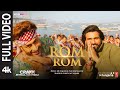 Rom Rom (Full Video): Vidyut Jammwal, MC SQUARE | Tanishk Bagchi | CRAKK