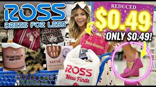 ROSS * $0.49 SUMMER SALE SHOP WITH ME! GIRLY LUXURY NO BUDGET SHOPPING SPREE HAUL 2026!