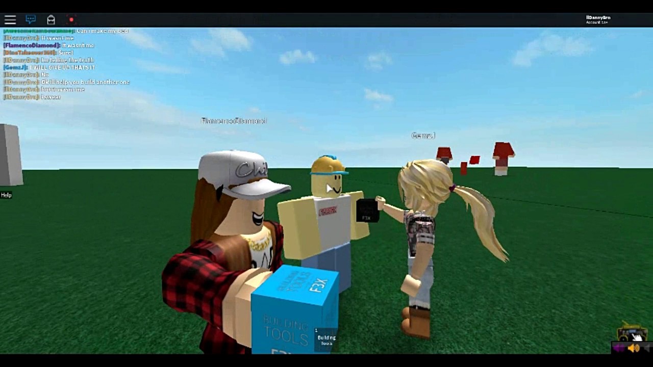 Roblox Triggered Girl On F3x Building By Dannybro Blox - 
