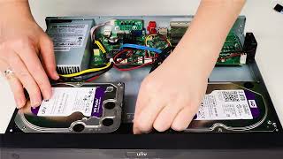 How to install a second hard-drive into a UNV EasyStarter Kit