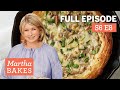 Martha Stewart Makes Skillet Pizza and Calzones | Martha Bakes S6E8 "Pizza Dough"