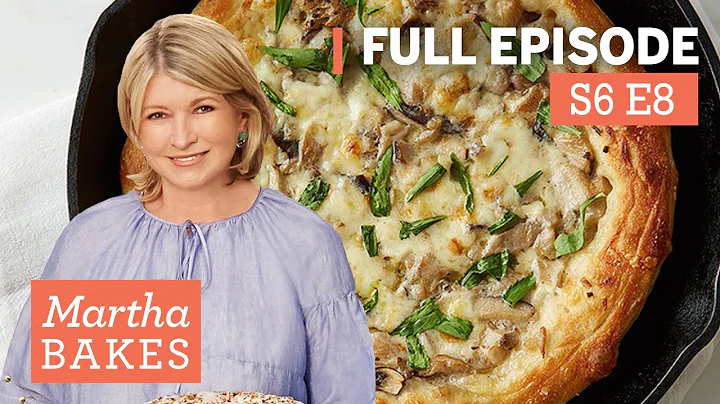 Martha Stewart Makes Skillet Pizza and Calzones | ...