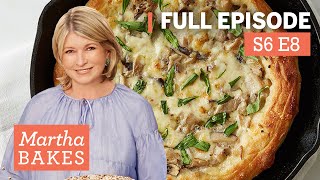 Martha Stewart Makes Skillet Pizza and Calzones | Martha Bakes S6E8 