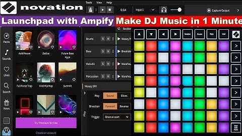 Novation Launchpad Mini || Make Techno Music in 1 Minute || Live Demo