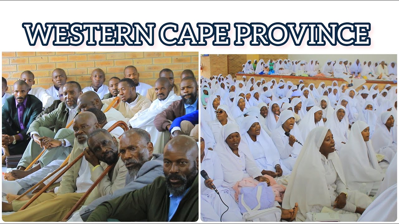 MELODIOUS SINGING AT GEORGE WESTERN CAPE PROVINCE THE AFRICAN APOSTOLIC CHURCH SOUTH AFRICA