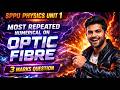 SPPU Physics Unit 1 | Most Repeated Optic Fibre Numerical | 3 Marks Fixed