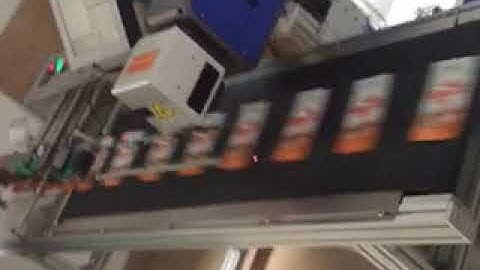 food package laser marking for date code from FUREIN LASER CO