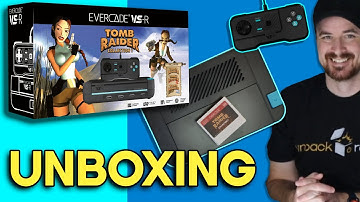 Evercade VS-R Unboxing - Tomb Raider Edition!