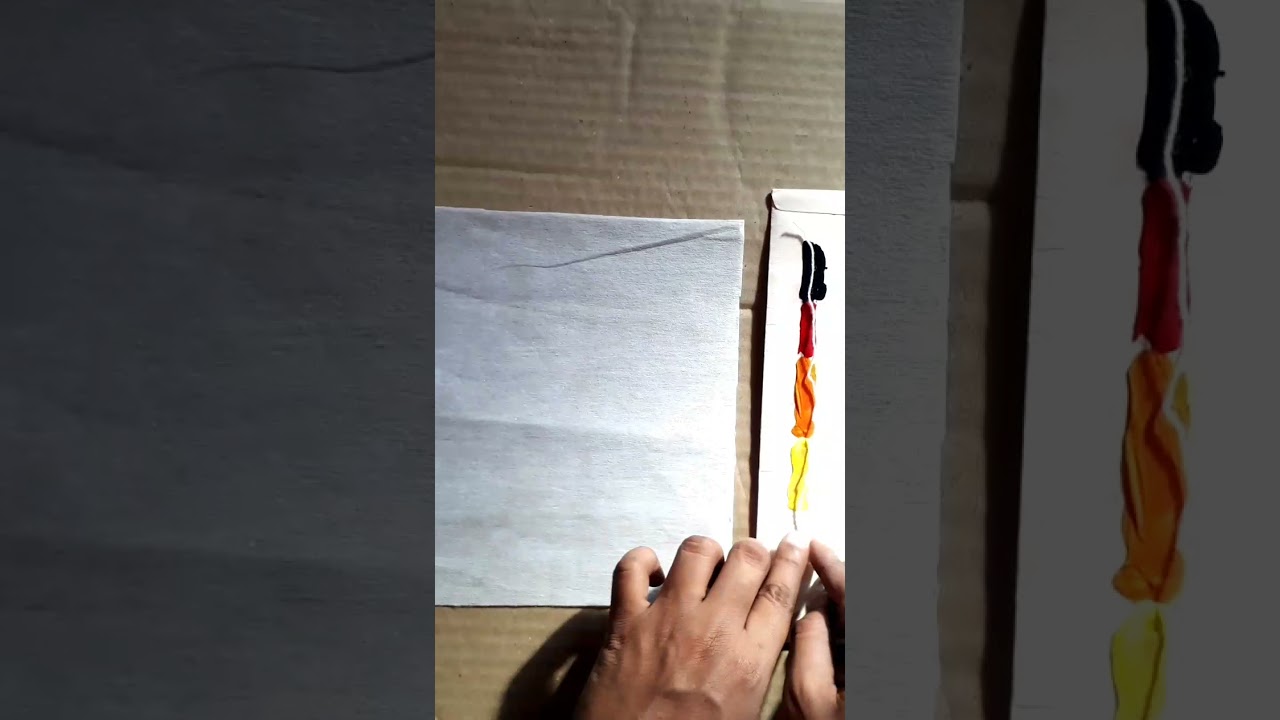 Tried thread art on paper 