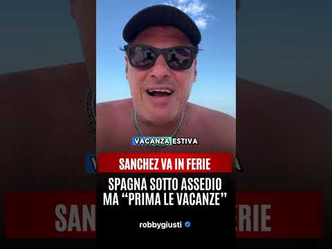 Video Robby Giusti?CLAMOROSO! Ceuta nel caos, Sánchez parte per le vacanze: esplode la polemica in Spagna