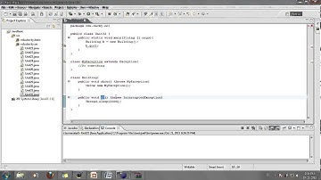 Java cơ bản 32: throw and throws
