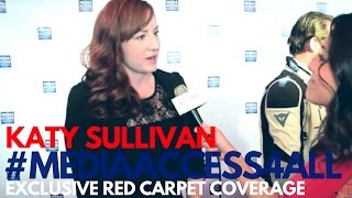 Katy Sullivan interviewed at 2016 Media Access Awards Honoring Disability Awareness #MediaAccess4All