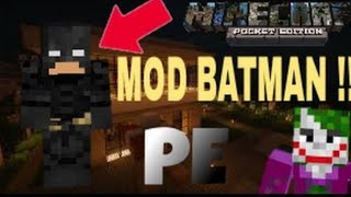 تحميل/ مود بتمان في ماين كرافت الجوال رههههب 🌹🌹 screenshot 2