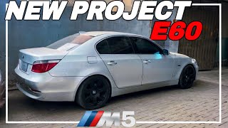 NEW PROJECT IS HERE😱/BMW E60 M5🔥/ BMW 545I ONE OF THE VERY FEW IN PAKISTAN🇵🇰