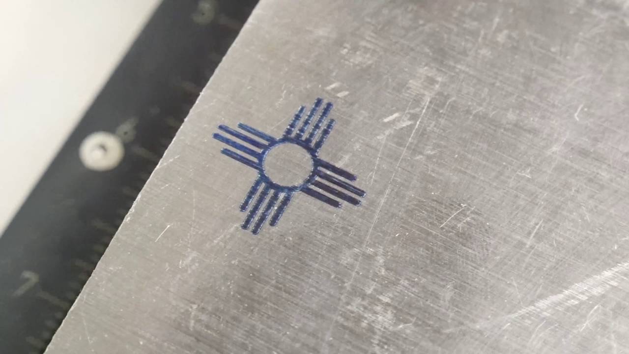 Mark Titanium with a CO2 Laser Engraver! Mark Titanium with a CO2 Laser Engraver!